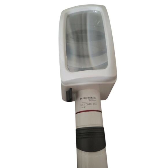 ESCHENBACH Lighted LED Handheld 3X 7.6D 250+4D Magnifying Glass Germany Tested! - Picture 2 of 4